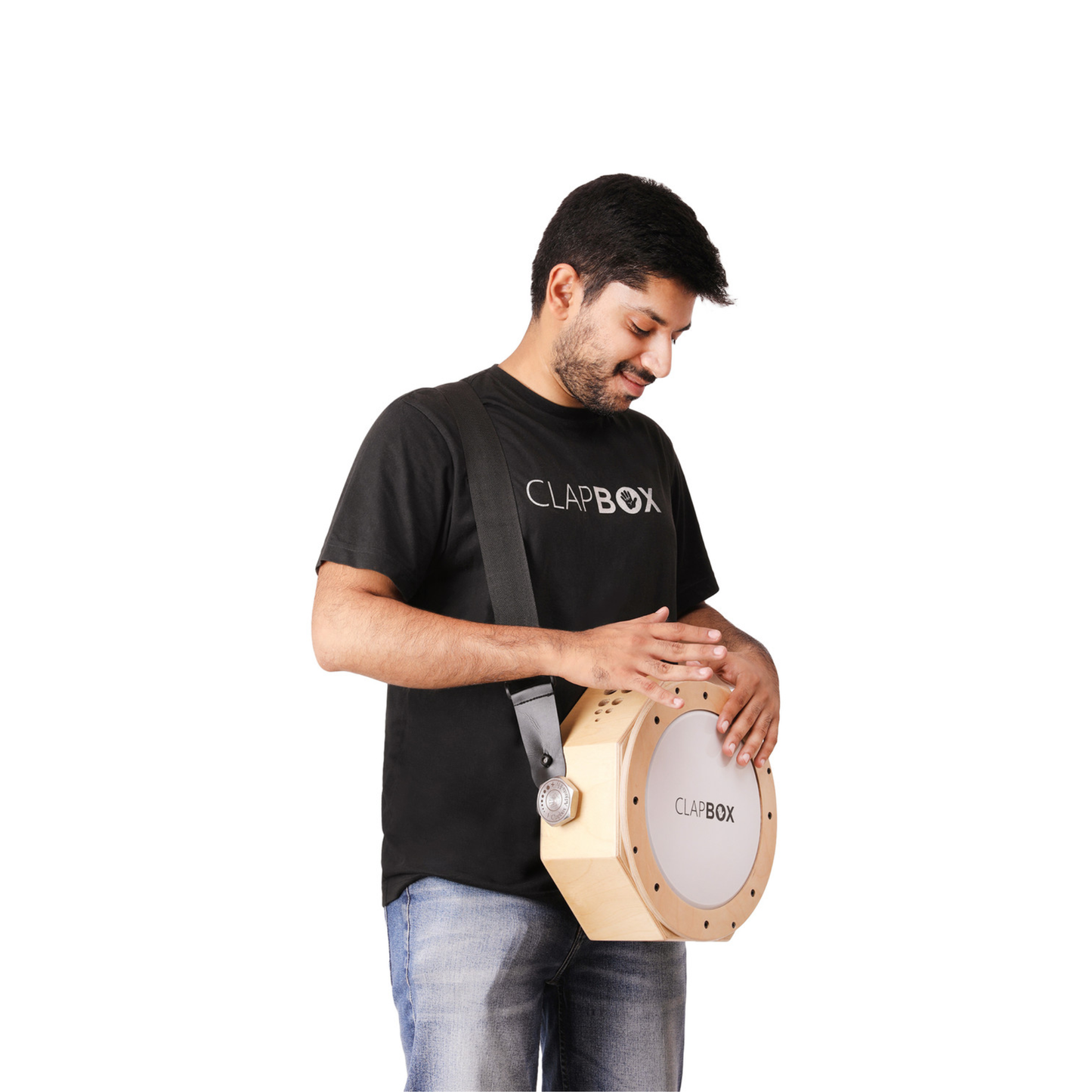 Clapbox Flow Cajon Drum - Three Internal Snares with Bonus Features | Most Popular Cajon