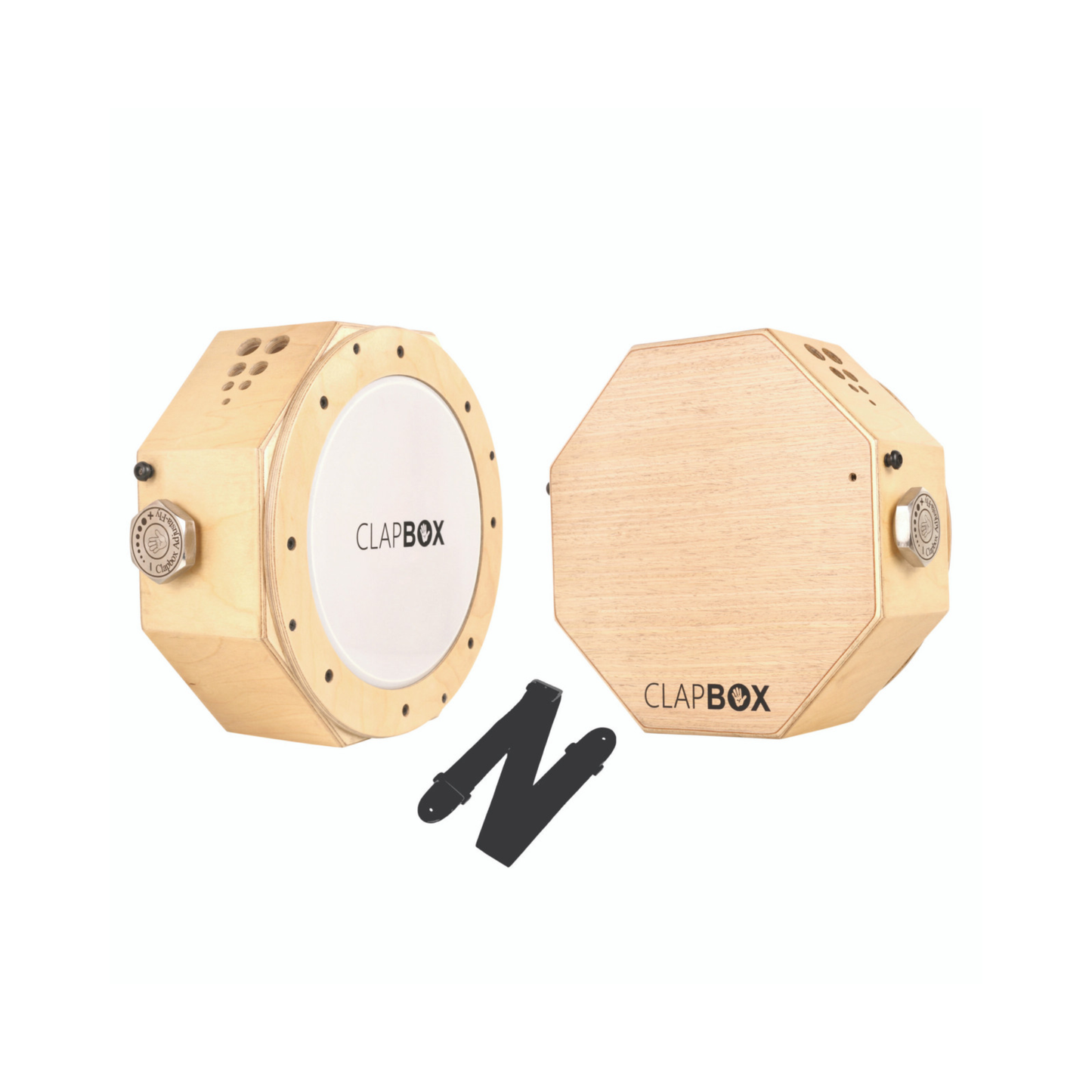Clapbox Flow Cajon Drum - Three Internal Snares with Bonus Features | Most Popular Cajon