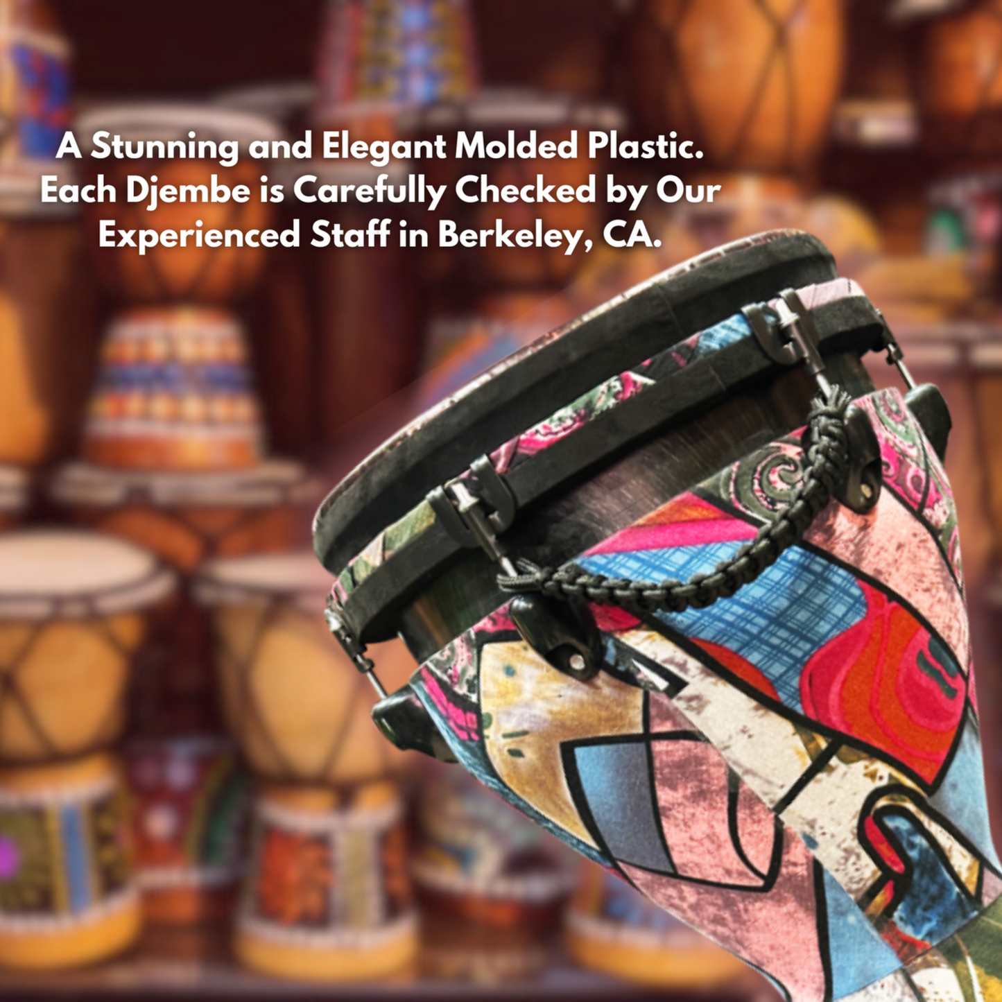 Djembe Drum 12 Inch Head with Complimentary Djembe Bag and Allen Wrench