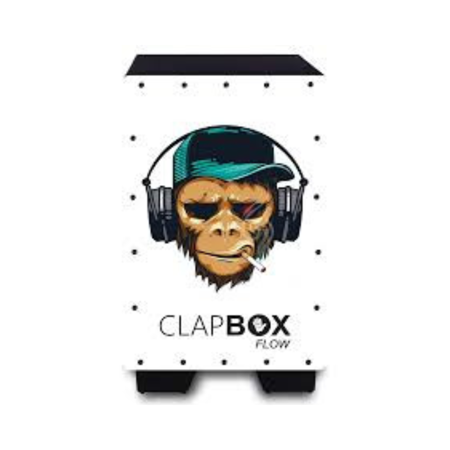 Clapbox Flow Cajon Drum - Three Internal Snares with Bonus Features | Most Popular Cajon