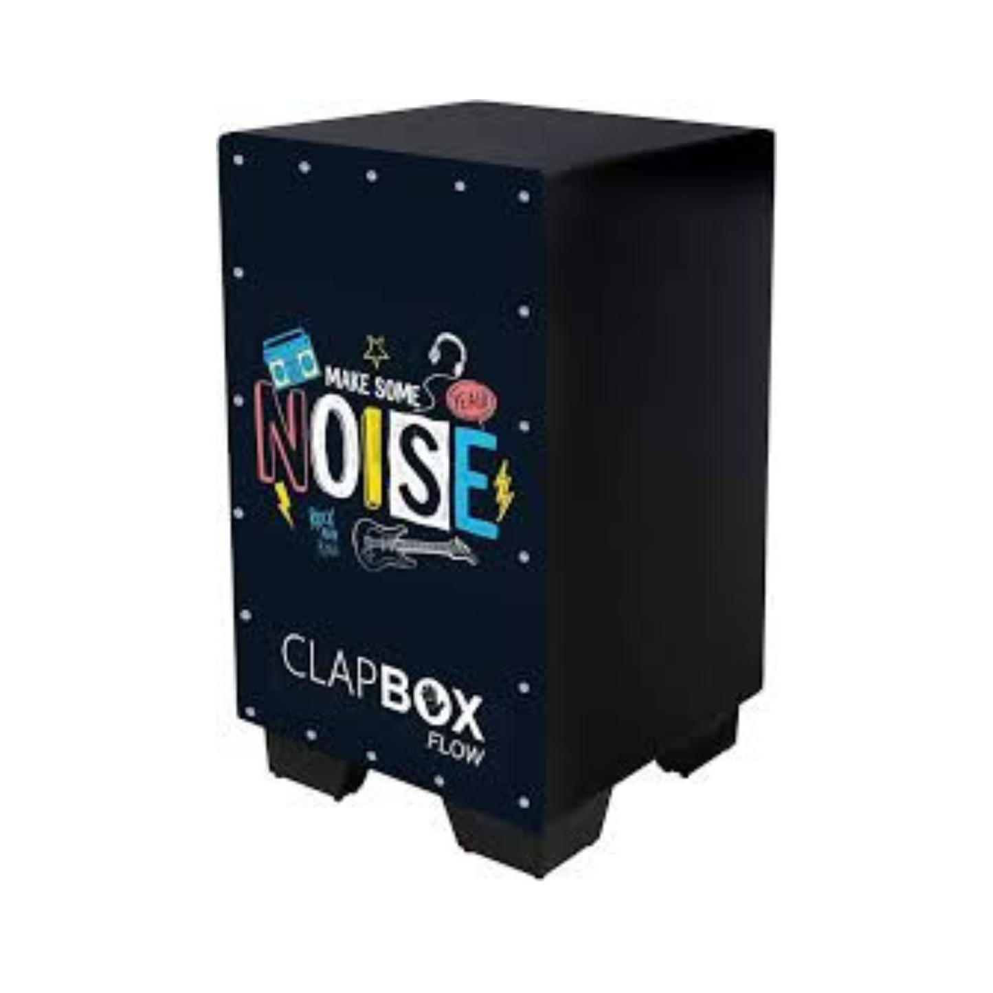 Clapbox Flow Cajon Drum - Three Internal Snares with Bonus Features | Most Popular Cajon