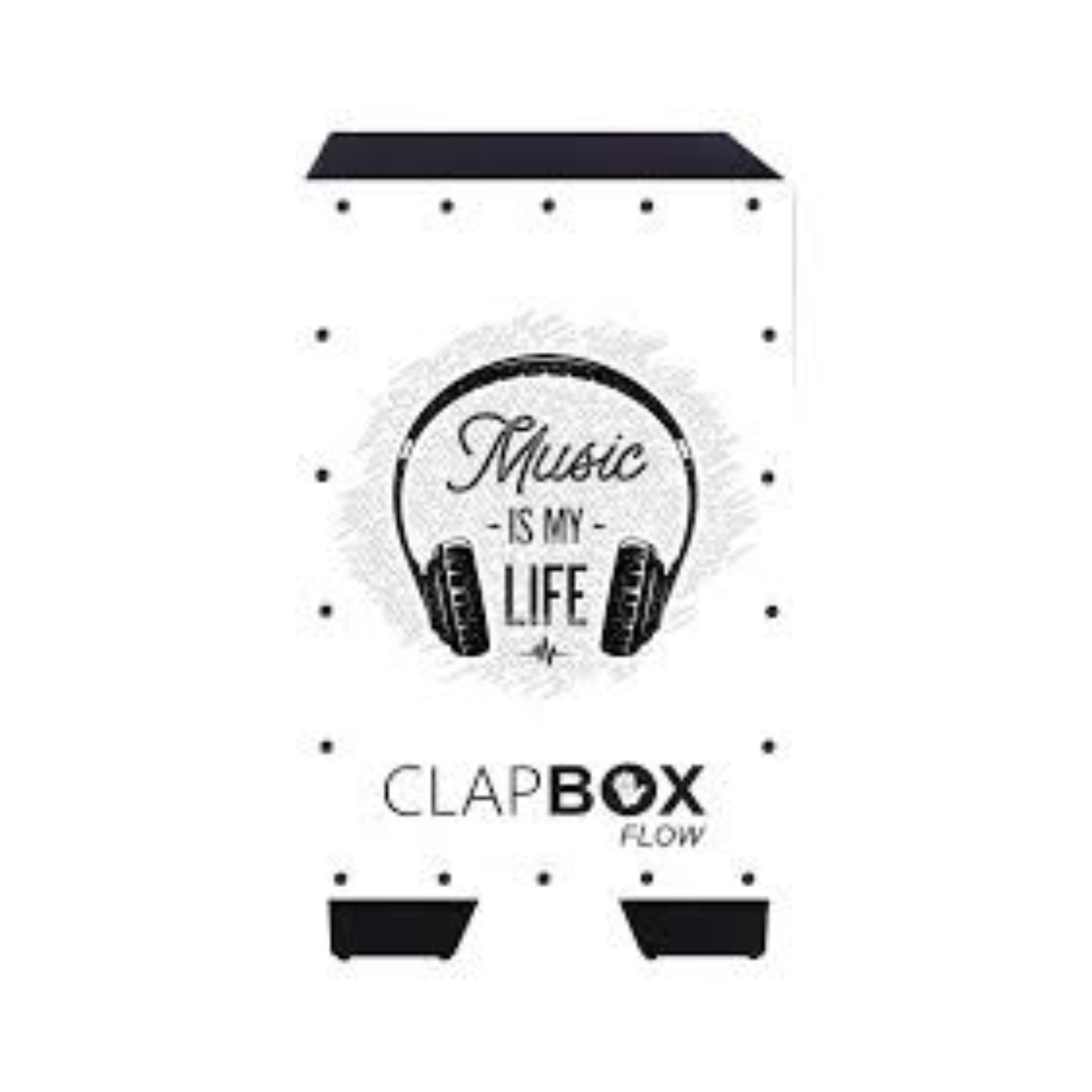 Clapbox Flow Cajon Drum - Three Internal Snares with Bonus Features | Most Popular Cajon