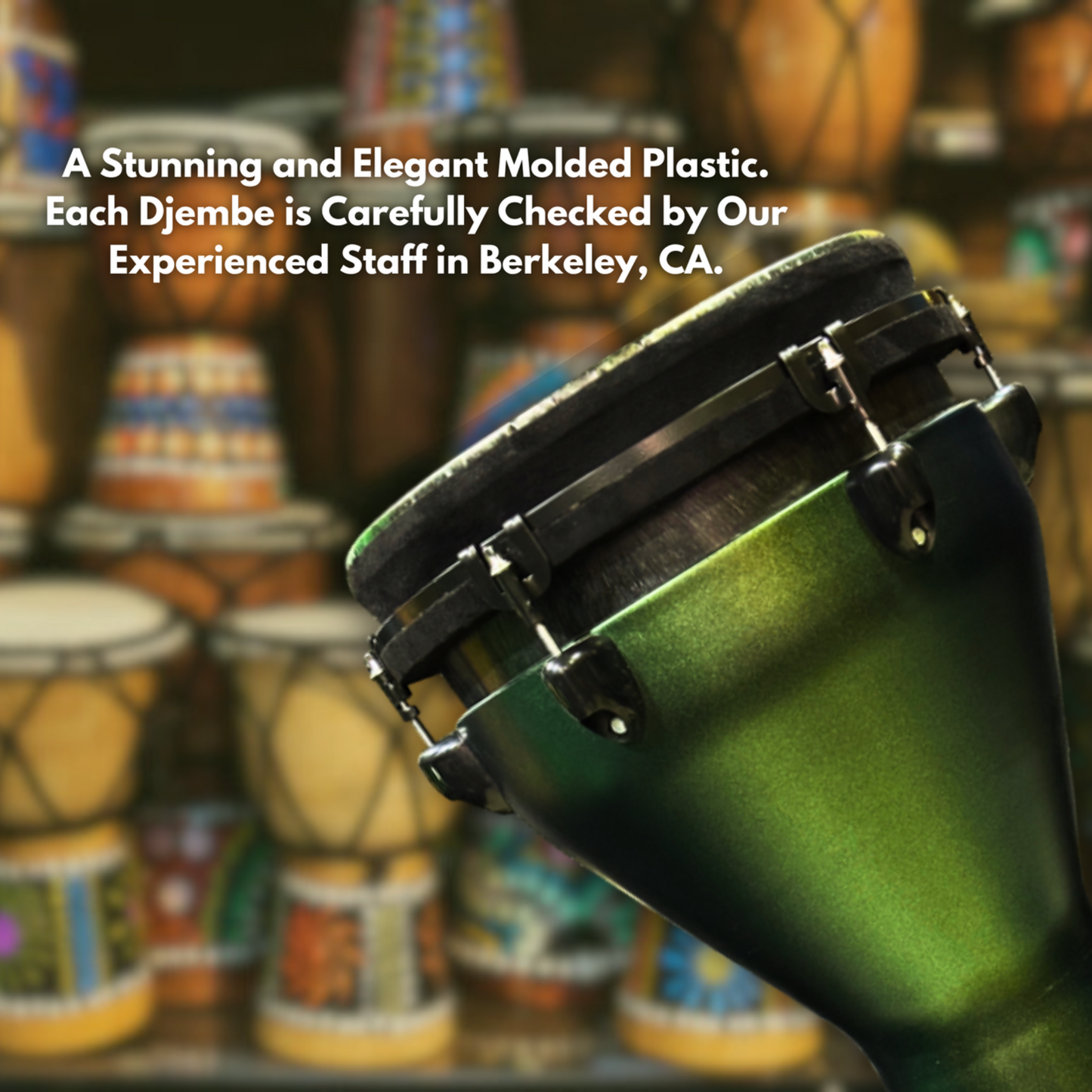 Djembe Drum 12 Inch Head with Complimentary Djembe Bag and Allen Wrench