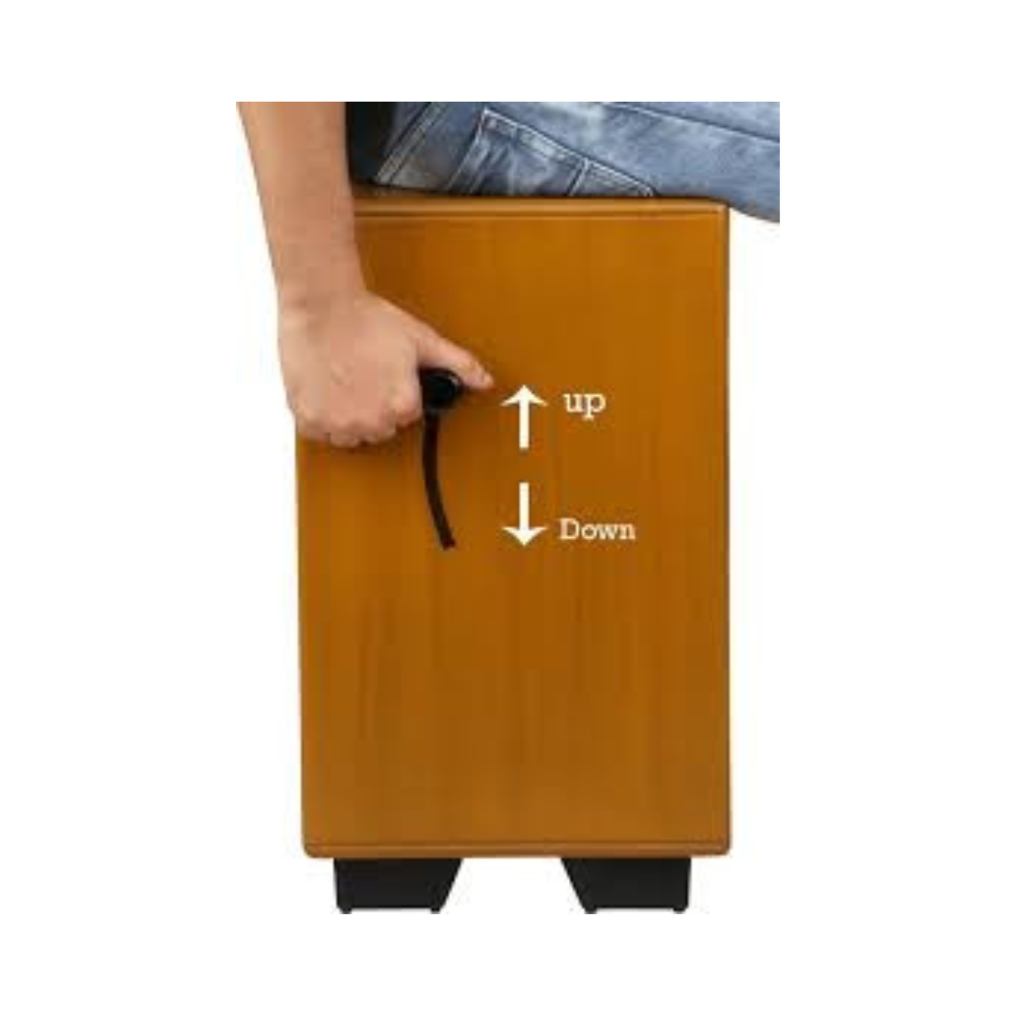 Clapbox Flow Cajon Drum - Three Internal Snares with Bonus Features | Most Popular Cajon