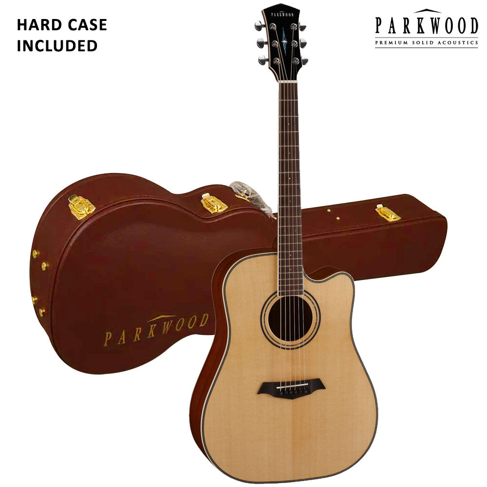 Parkwood Dreadnought Acoustic Electric Guitar P660