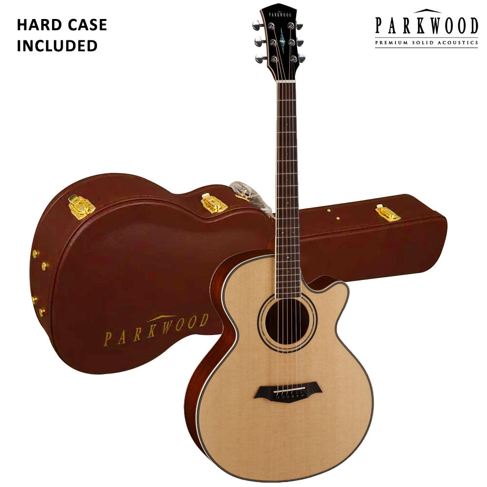 Parkwood Grand Concert Acoustic Electric Guitar P670